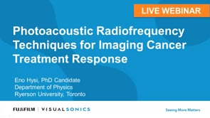 October 2019: Photoacoustic Radiofrequency Techniques for Imaging Cancer Treatment Response