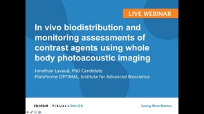 September 2017: In vivo biodistribution of contrast agents - whole body photoacoustic imaging