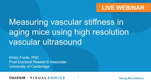 December 2020: Measuring vascular stiffness in aging mice using high resolution vascular ultrasound