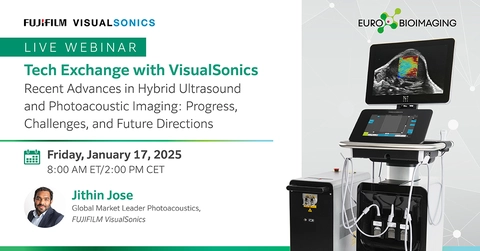 Tech Exchange with VisualSonics - Recent Advances in Hybrid Ultrasound and Photoacoustic Imaging: Progress, Challenges and Future Directions hosted by Jithin Jose.