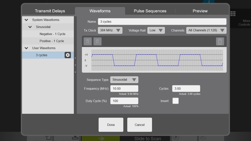 Custom Waveforms