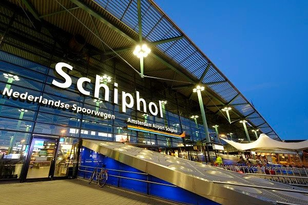 Exterior view from Schipol Amsterdam airport