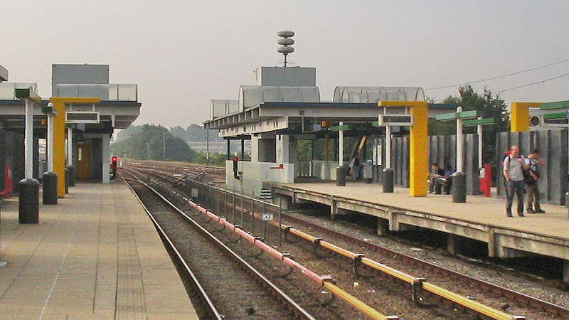 View of Spaklerweg Metro Station