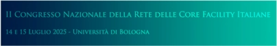 banner II congresso nazionale delle rette core